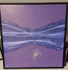 Kate Bush Signed Running Up That Hill Framed Canvas 63cm x 63cm