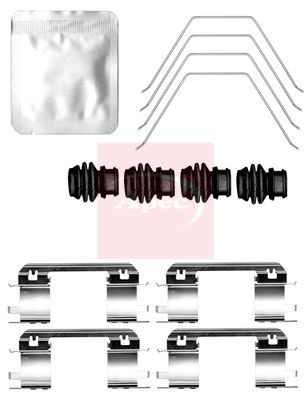 Disc brake pad accessory kit - pad,