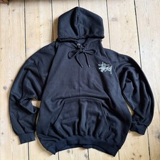 Stüssy Men's Black Hoodie