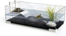 Tartarium 60 Turtle Terrarium Glass Habitat with Ramp *USED*