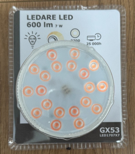 Clearance ikea ledare - 2, gx53