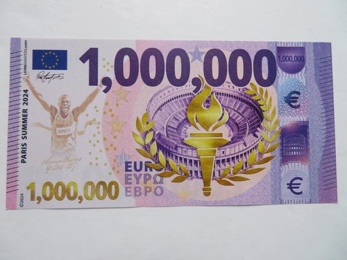 One million euros - one, $