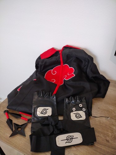 Akatsuki naruto cloak robe - akatsuki,