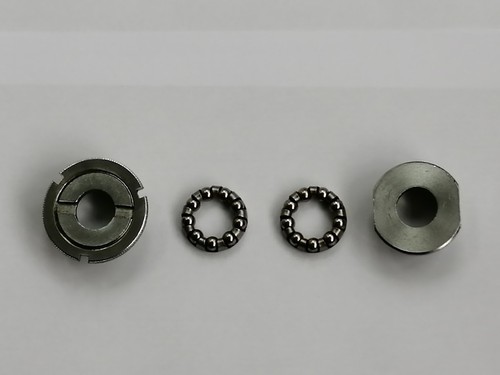 Vintage chrome bottom bracket - vintage,
