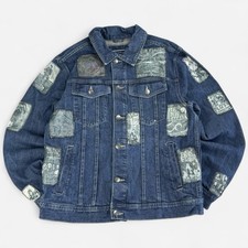 Rock / Grunge Patched Denim