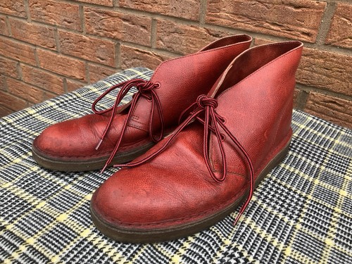 Clarks red leather - clarks,