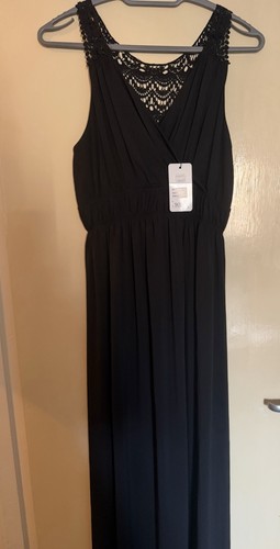 Black solos women maxi - black, women's