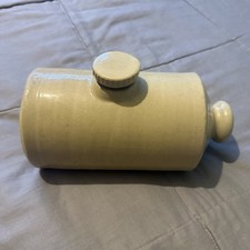 Pearson Chesterfield Vintage Stoneware Hot Water Bottle Foot Warmer 2pt Prop