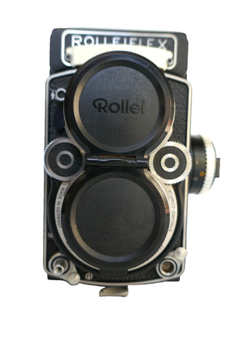White face rolle rolleiflex - white,