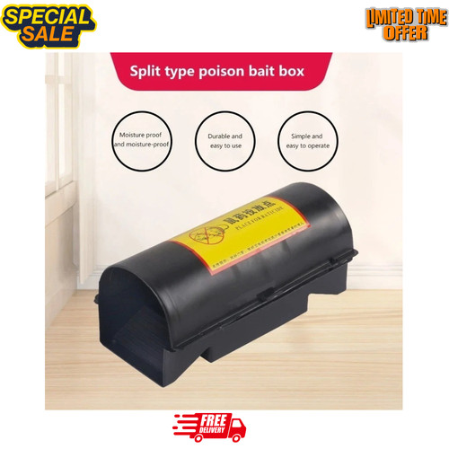 Rat mouse bait box - rat,