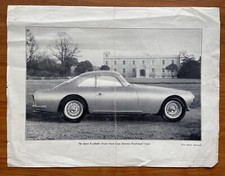 FRAZER NASH COUPE AFN V8 1960 TT  ORIGINAL Part BROCHURE SHELSLEY Vscc LOTUS BMW