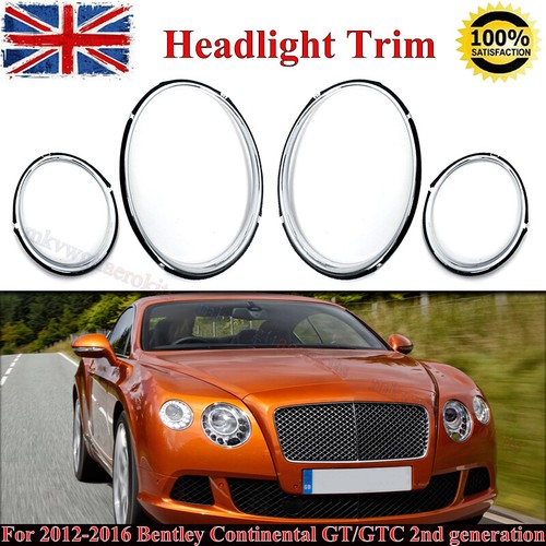 Chrome headlight trim - headlight,