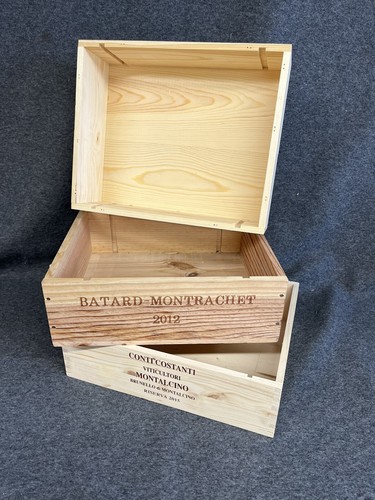 Wooden wine box - box, crate