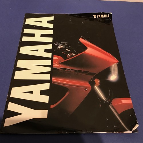 1992 yamaha sales brochure - 1992,