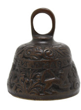 Vintage bronze church - bronze,