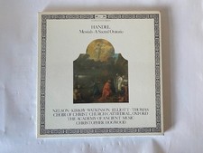 Handel Messiah A Sacred Oratorio Christopher Hogwood L'Oiseau-Lyre Box Set LP
