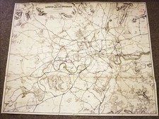 Railway history map plan