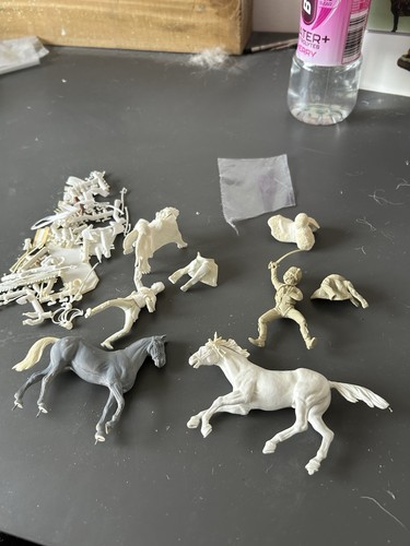 Airfix and historex model kits - and,