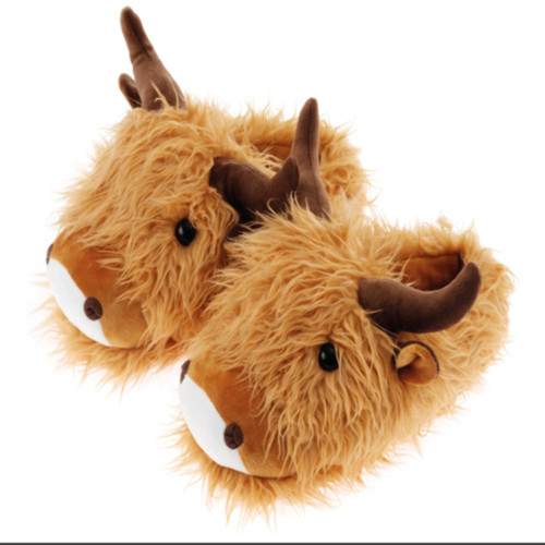 Highland cow fuzzy - highland, friend