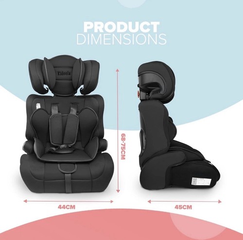 Kidoola adjustable car seat - car,