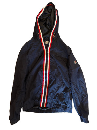 Small navy moncler waterproof - navy,