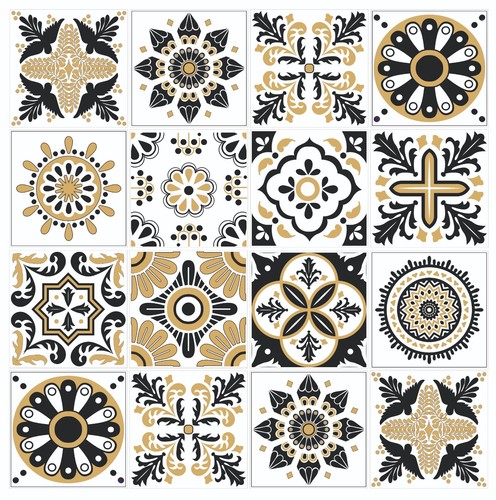 Tile stickers mosaic transfers - stickers,