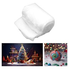 Christmas Snow Blanket Roll Fake Snow Blanket Thick Artificial Snow Carpet Fake