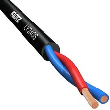 Cut Per Metre Cable Klotz LY240 4mm 2 Core Speaker Twinaxial 11mm Outer Diameter