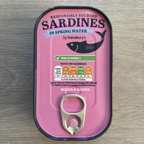 Sardines spring water - sardines,