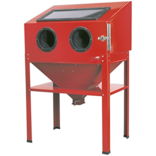 Shot blast cabinet gun kit - blast,
