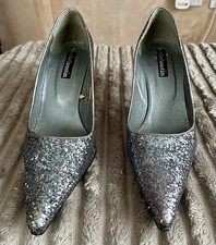 Sparkling Stiletto’s By Ethel Austin In Size 8