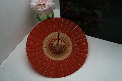 Vintage japanese miniature - miniature, red