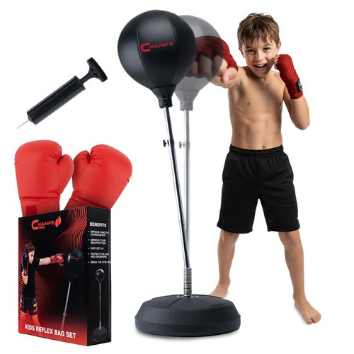 Punching bag for kids with - bag,