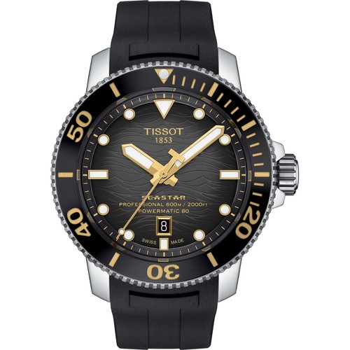 Tissot black mens - mens, analogue