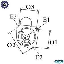 STARTER F 032 114 315 FOR FORD