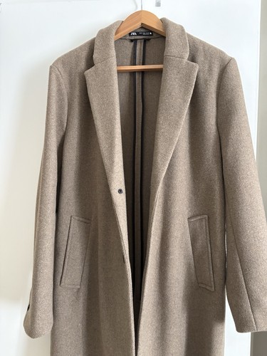 Zara men overcoat size - overcoat,