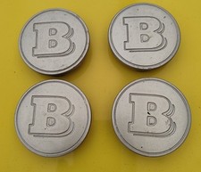 1 x Metal Smart roadster Brabus Alloy Wheel Centre hub cap Genuine brabus 60mm