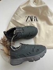 Zara Rubberised Sock-Style Sneakers  uk6.5 Brand new with tags
