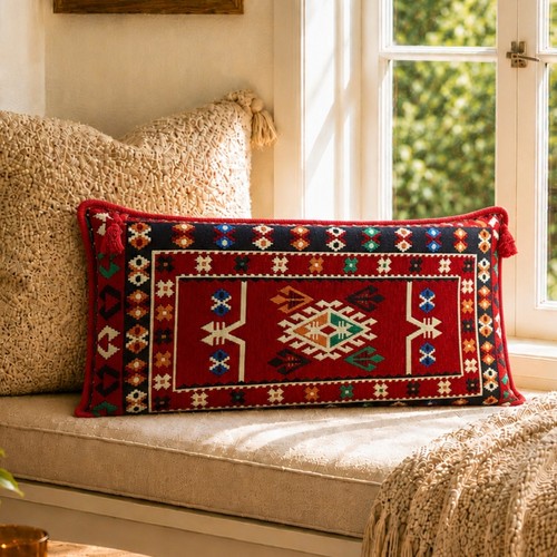 Large kilim cushion cover - kilim,