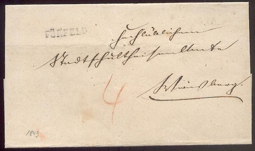 Fürfeld 1843 pre philately - 1843,