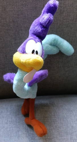 Road runner plush toy - road,