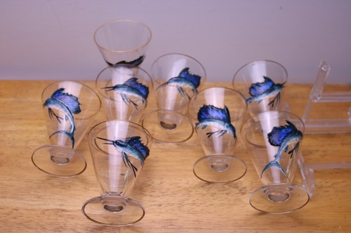 Footed clear cocktail - 9,