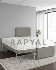 Plush 3FT single 3 In 1 Divan Guest Bed with trundle -VARIOUS COLOURS AVAILABLE