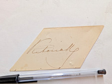 Queen Victoria Signature