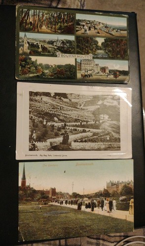 Bournemouth postcards - 3, x