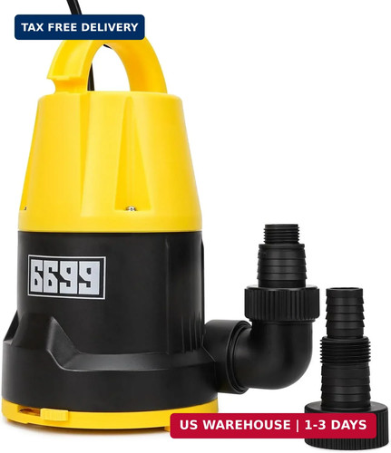 Submersible sump pump 1hp - submersible,