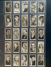 cigarette cards British film