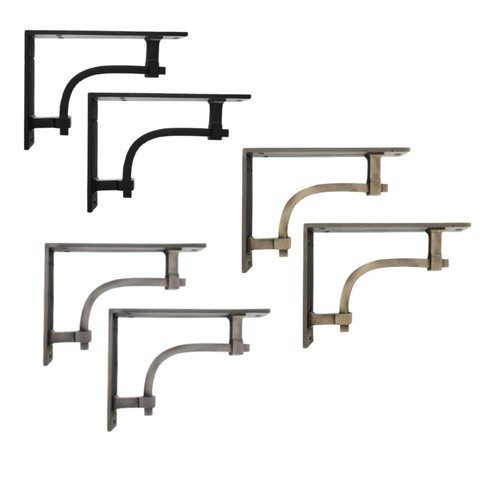 Shelf bracket pair triangle - pair, of