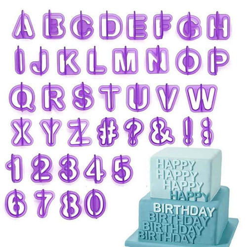 40pcs alphabet letter number - 40pcs,