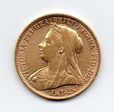 1899 Gold Sovereign, Sydney